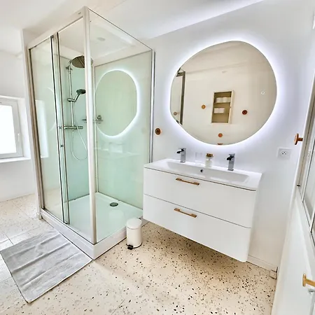 Au Bon Accueil - Appartement Vue Mer - Hyper Centre - Avec Home-Cinema Carantec Exterior photo