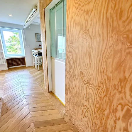 Au Bon Accueil - Appartement Vue Mer - Hyper Centre - Avec Home-Cinema Carantec Exterior photo