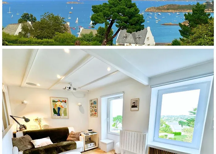 Au Bon Accueil - Appartement Vue Mer - Hyper Centre - Avec Home-Cinema
